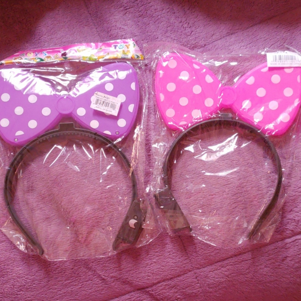 Minnie Mouse light up head bands YEAR OF THE RAT